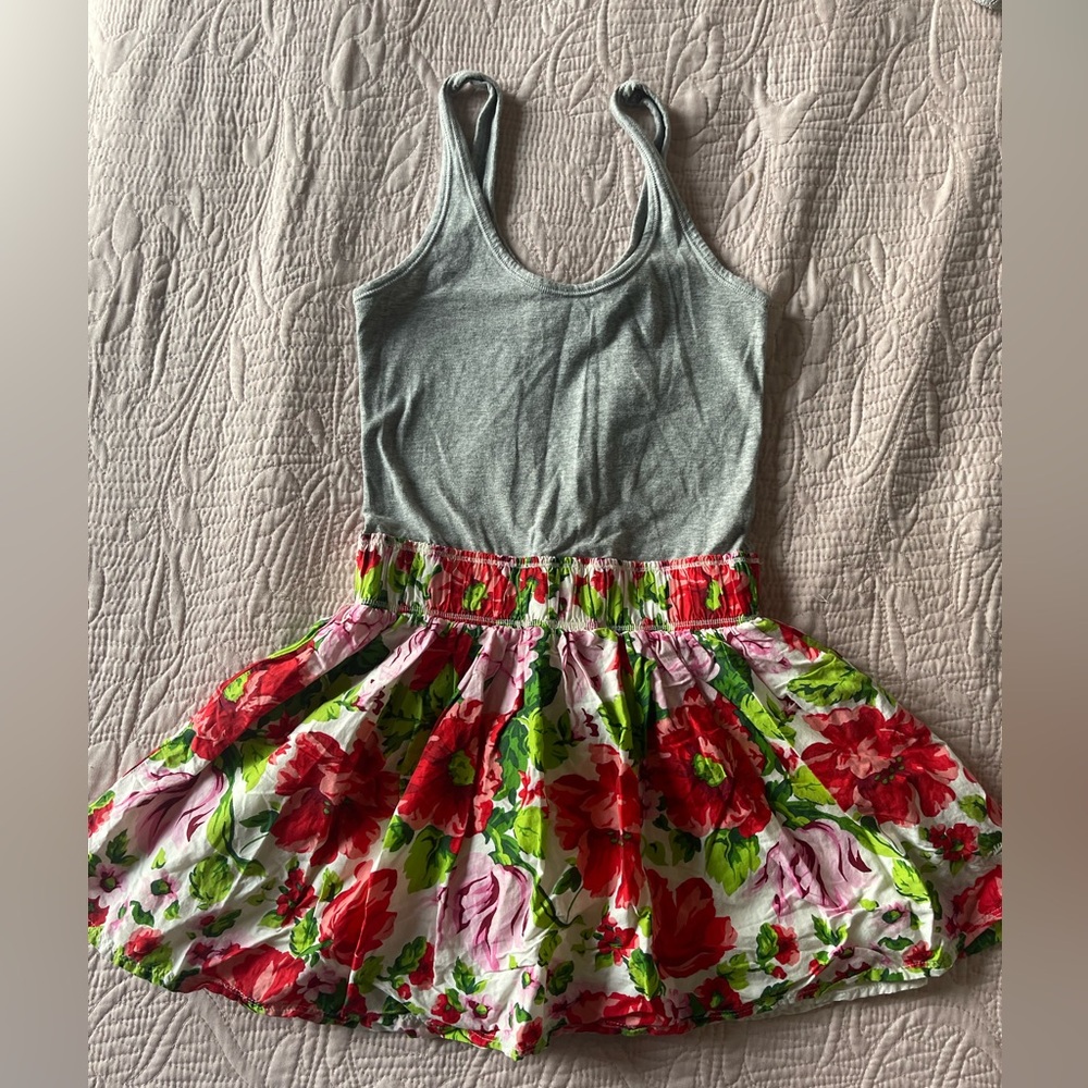 Abercrombie & Fitch Light Gray Scoop Neck Tank